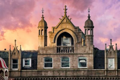 Traumhafte Felsklippen Schottlands