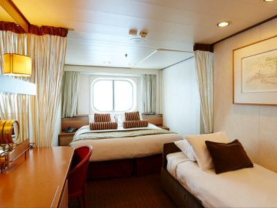 Kat. 07 Außenkabine vorn/achtern 