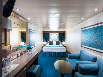 Kat. OR1 Deluxe Kabine mit Meerblick 