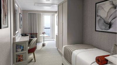 Kat. S Einzel Concierge Balkonkabine