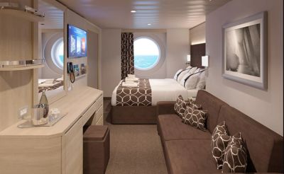 Kat. OR1 Deluxe Kabine mit Meerblick 