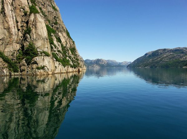 Norwegische Dörfer mit Oslo