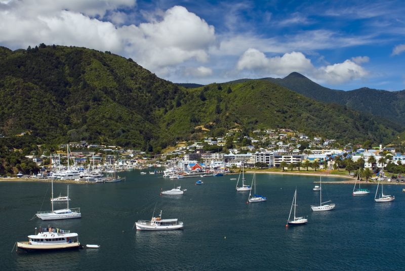 Picton, Neuseeland - Foto: © Copyright 2007, Oliver Reichenauer, all rights reserved