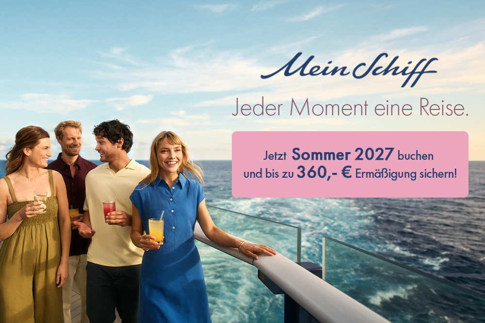 Nein Schiff Frühbucher Aktion