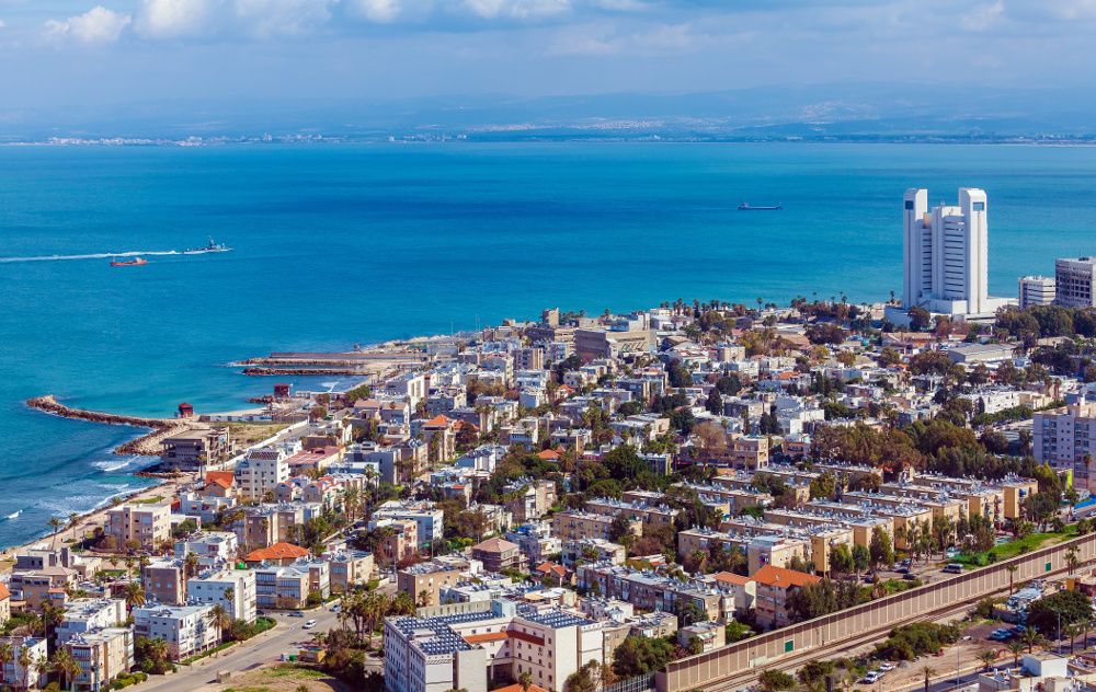 Ein Ausblick auf die Bucht von Haifa. Foto: Fotolia