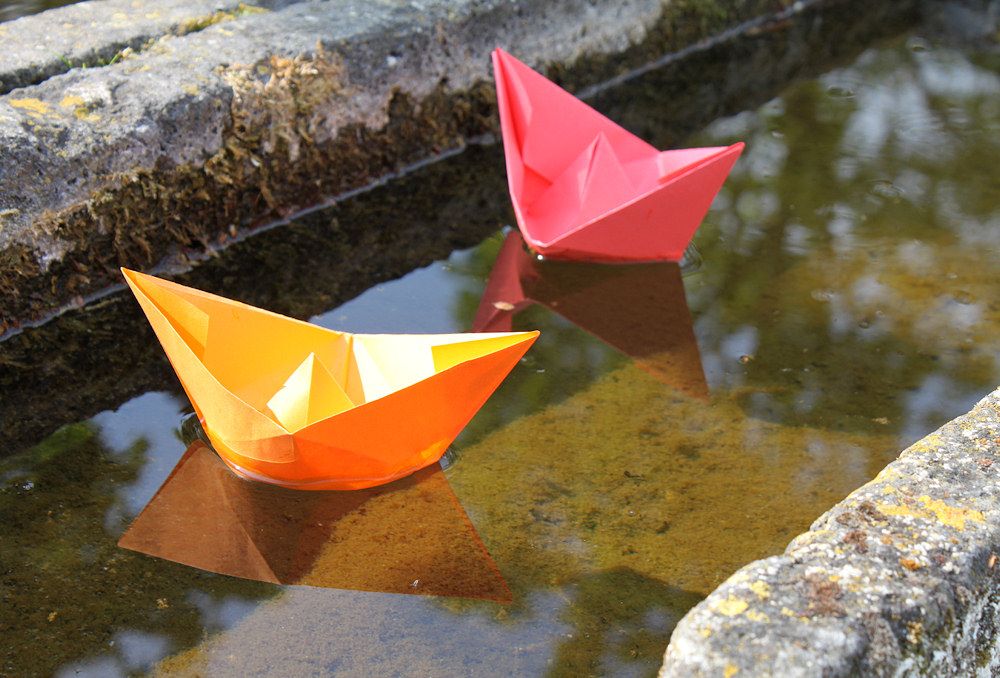 Kreuzfahrt-Gimmicks Kreuzfahrt-Gimmicks: Papier-Schiffchen