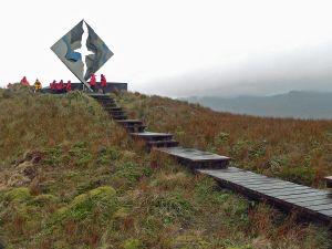 Denkmal für die am Kap Hoorn umgekommenen Seeleute am Kap Hoorn kamen vor dem Bau des Panamakanals viele Seeleute ums Leben!