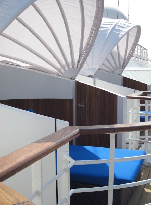 Ruheinseln auf der Mein Schiff 2