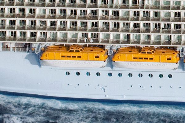 Oasis of the Seas Rettungsboote Rettungsboote sorgen für Sicherheit