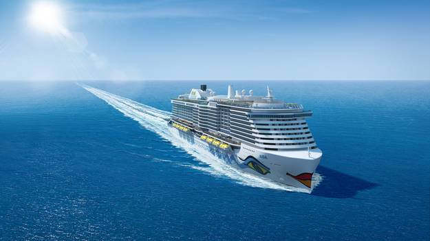 So Sollen die neuen AIDA-Megaliner aussehen. © Bild: AICA Cruises