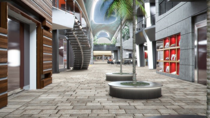 MSC Meraviglia, promenade