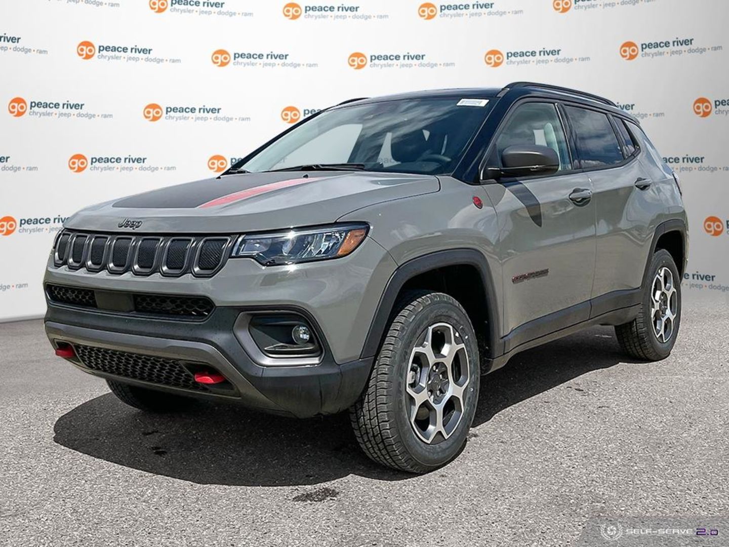 New 2022 Jeep Compass Trailhawk 22CO7902 Peace River Alberta Go Auto