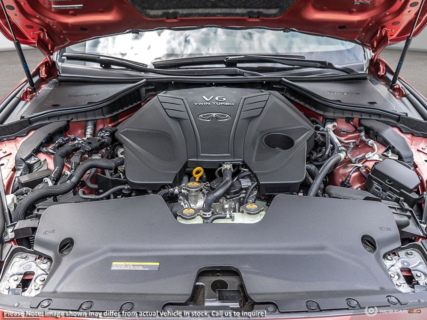 New 2022 INFINITI Q60 Red Sport ILINE 22Q60570 Edmonton Alberta Go