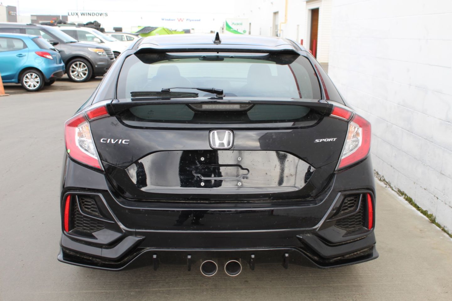 New 2021 Honda Civic Hatchback Sport 21ch0325 Edmonton Alberta Go Auto