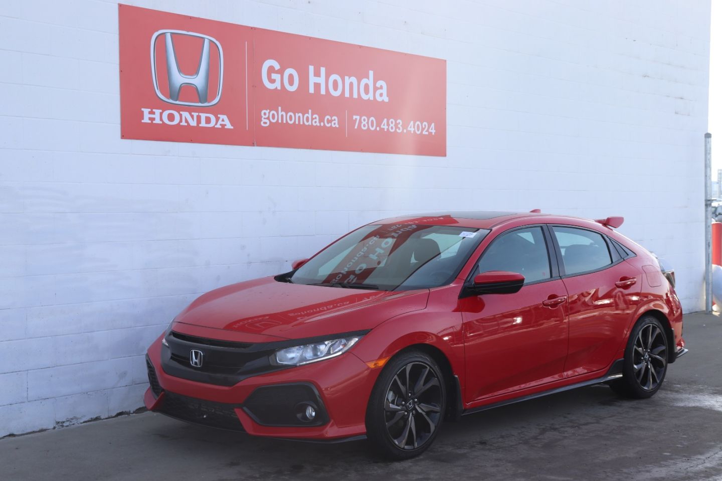 Used 2019 Honda Civic Hatchback Sport Pw7790 Edmonton Alberta Go Auto