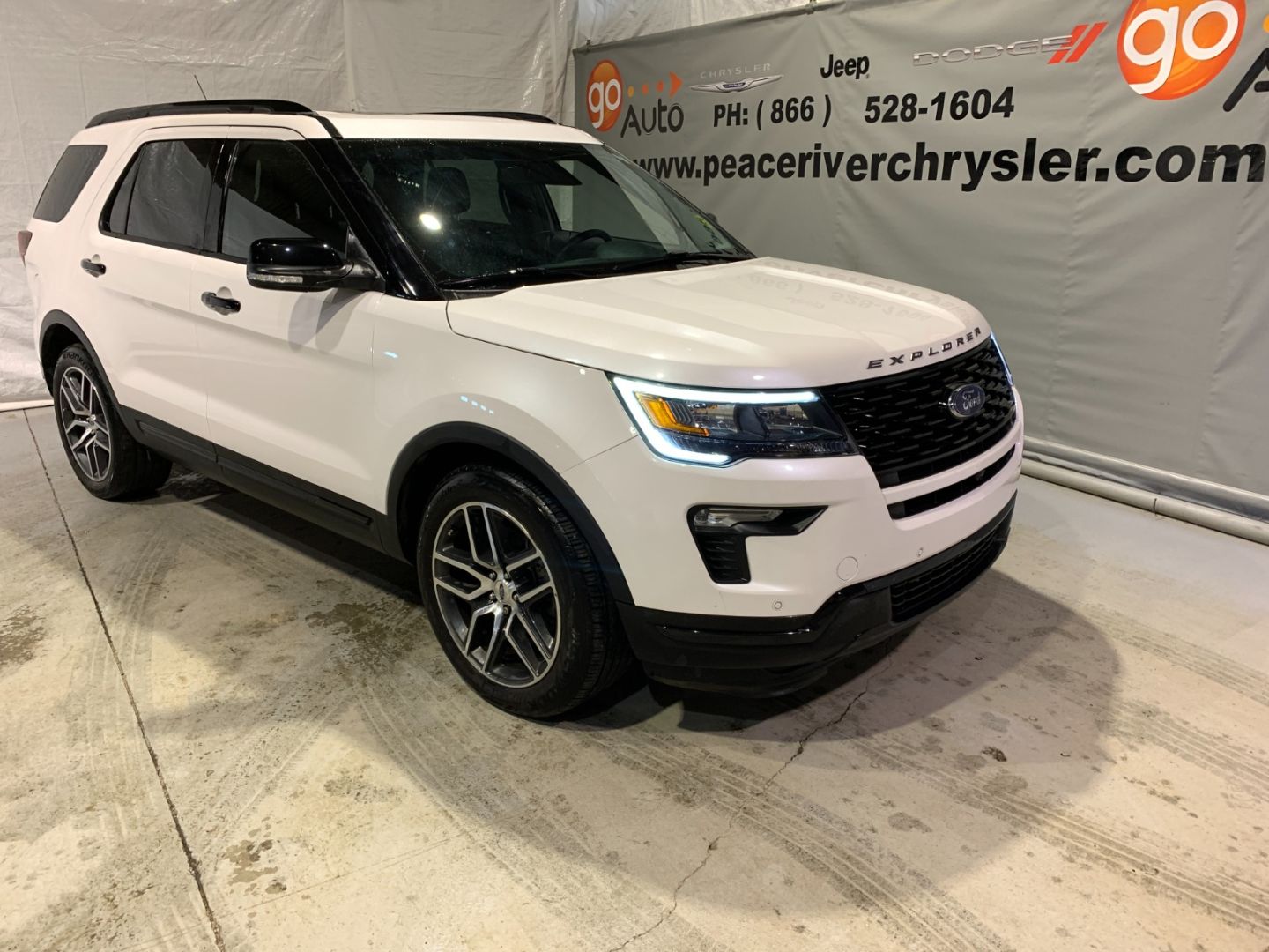 Used 2018 Ford Explorer Sport Pw1920 Peace River Alberta Go Auto