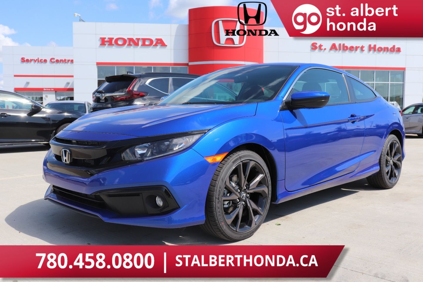 New 2020 Honda Civic Coupe Sport 20cc1516 St Albert Alberta Go Auto