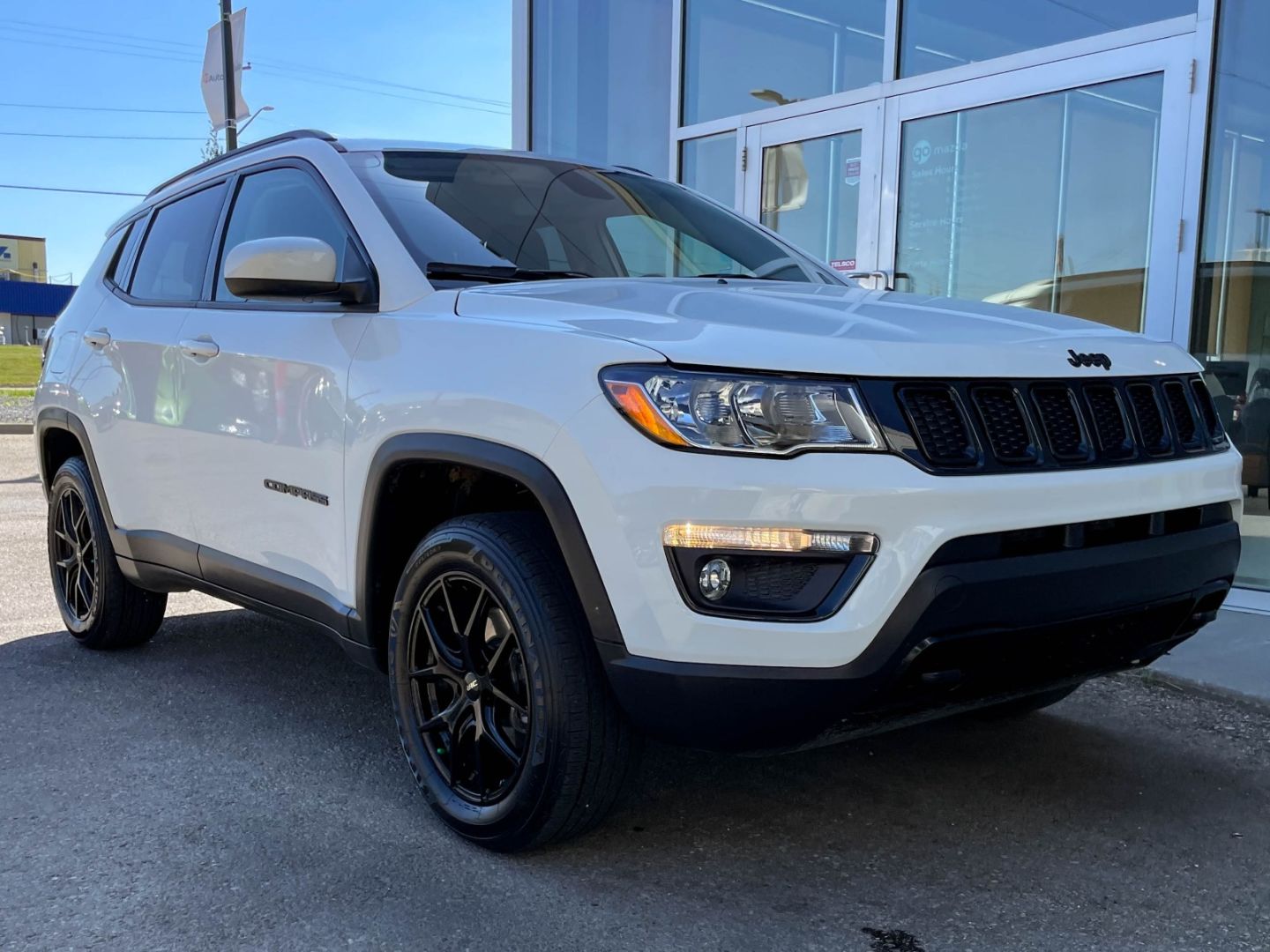 Used 2021 Jeep Compass Upland Edition PT8438 Edmonton Alberta Go Auto