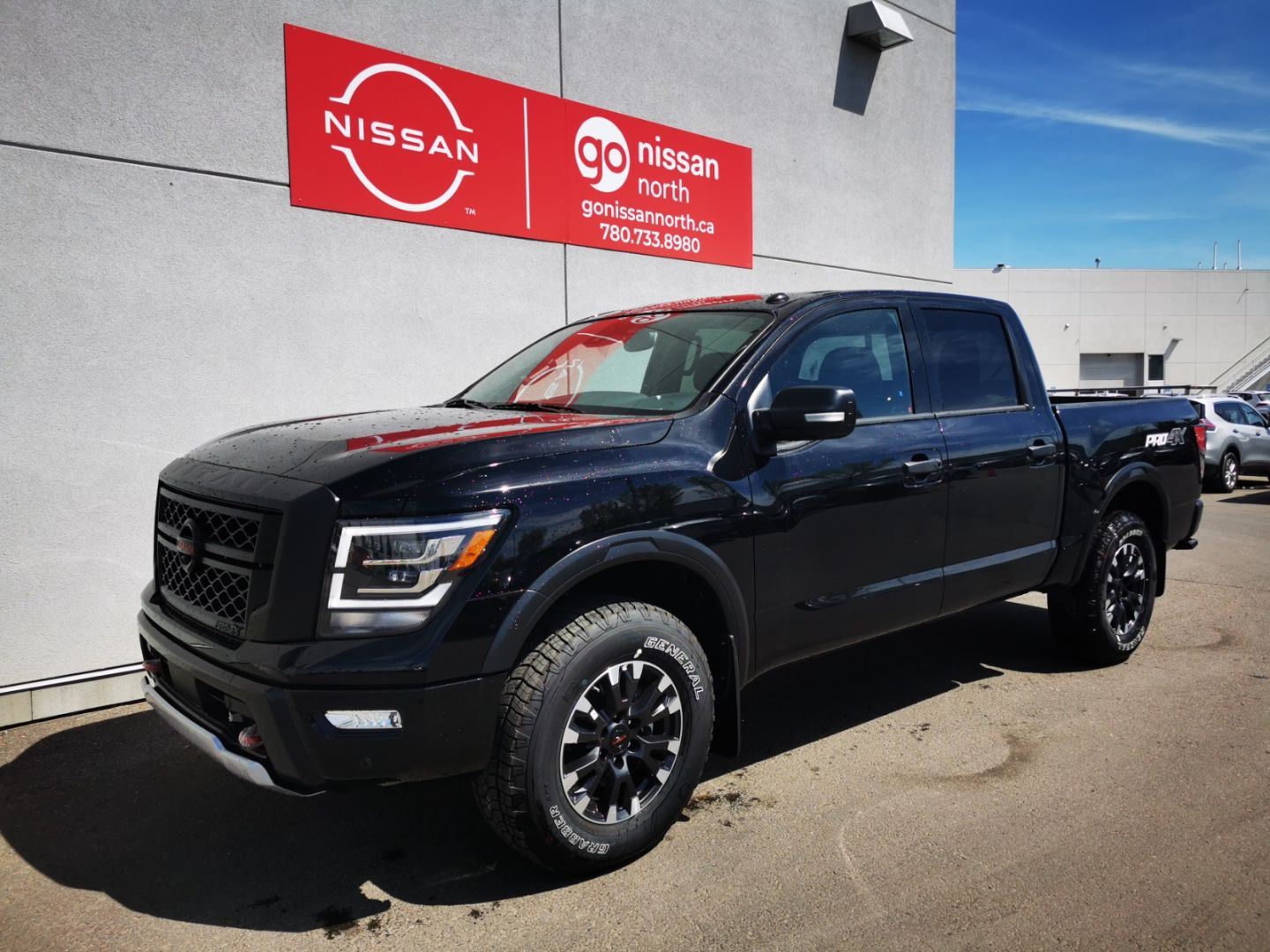 New 2021 Nissan Titan PRO4X 21TI1464 Edmonton Alberta Go Auto