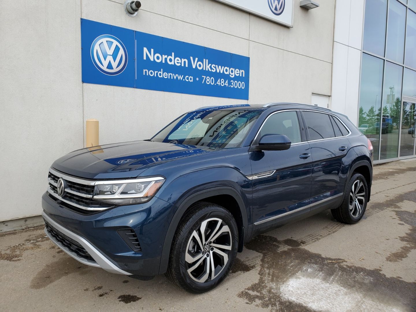 New 2021 Volkswagen Atlas Cross Sport Execline 21cs3827 Edmonton Alberta Go Auto