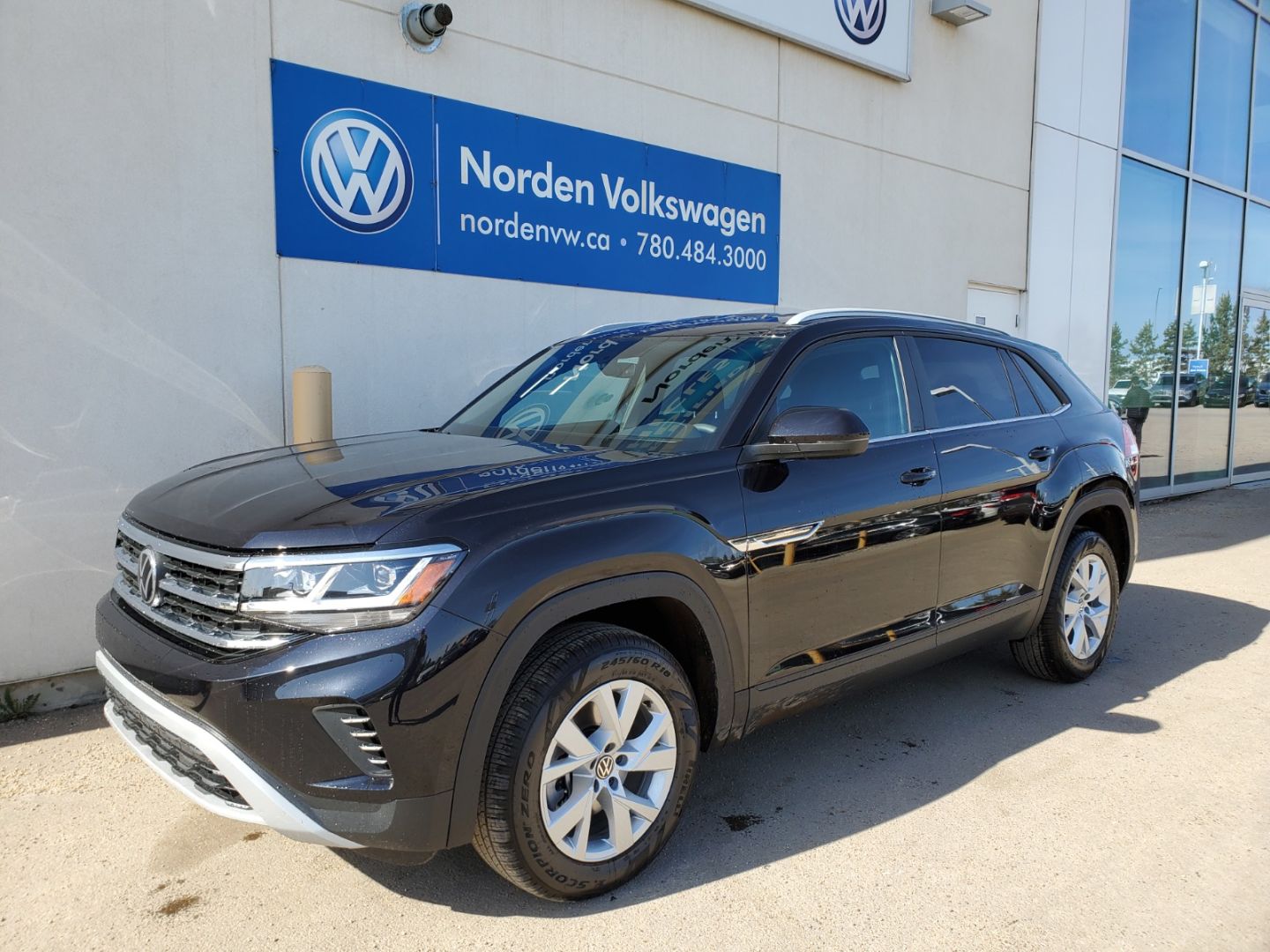 New 2021 Volkswagen Atlas Cross Sport Trendline 21cs9180 Edmonton Alberta Go Auto