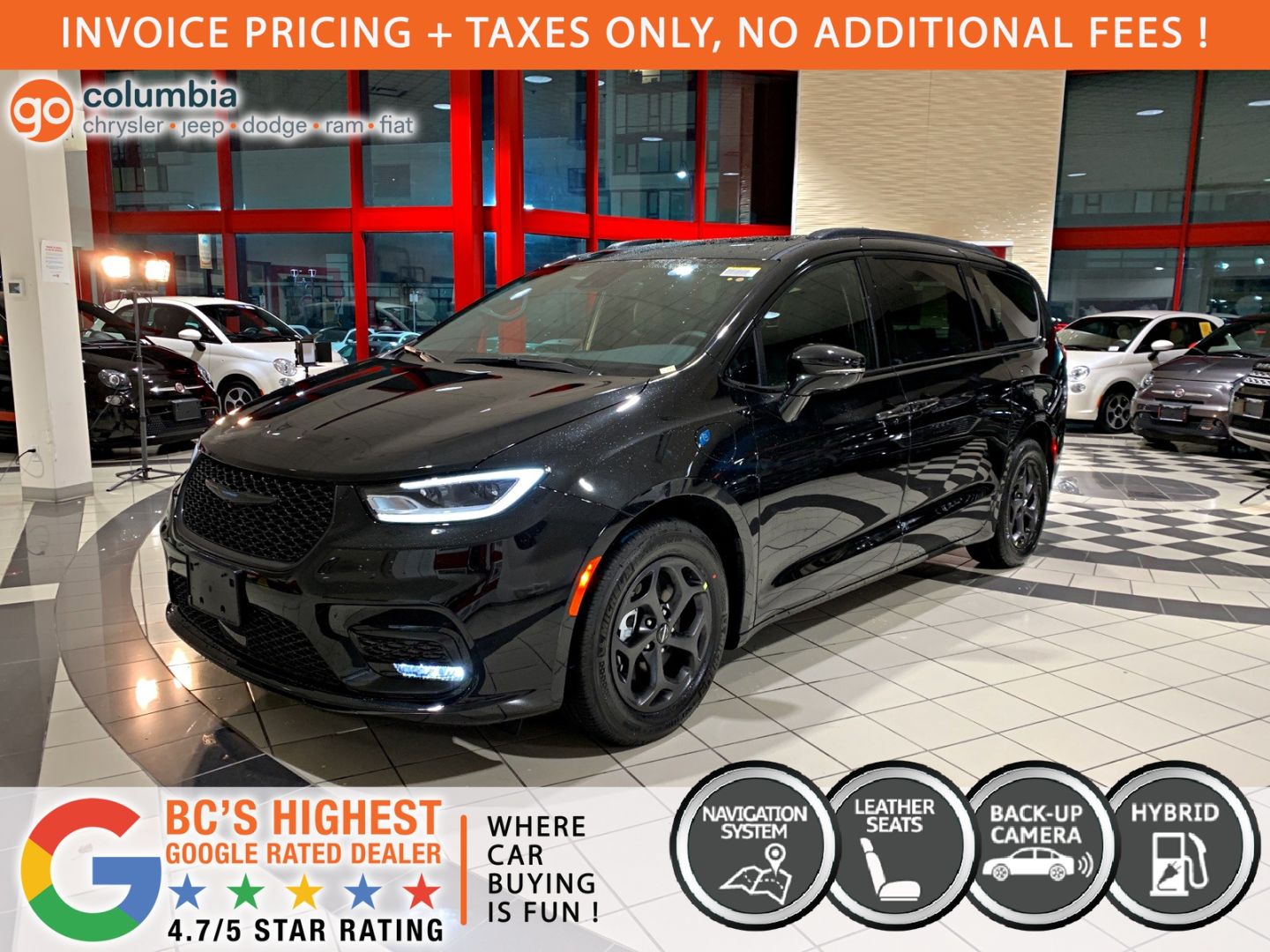 chrysler pacifica hybrid touring plus for sale