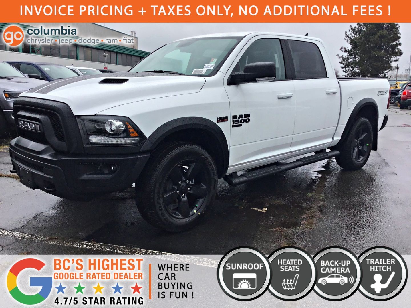 2019 ram warlock price