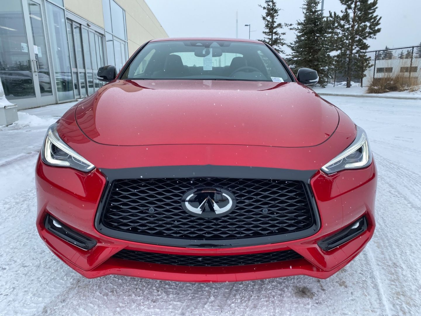 New 2021 INFINITI Q60 Red Sport ILINE ProACTIVE 21Q60343 Edmonton