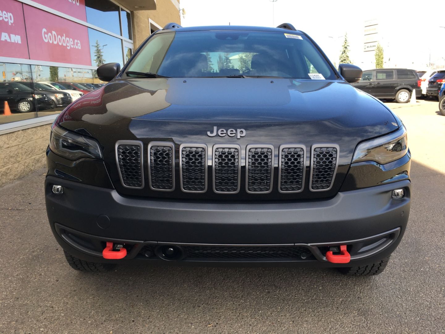 New 2021 Jeep Cherokee Trailhawk 21ch6265 Edmonton Alberta Go Auto