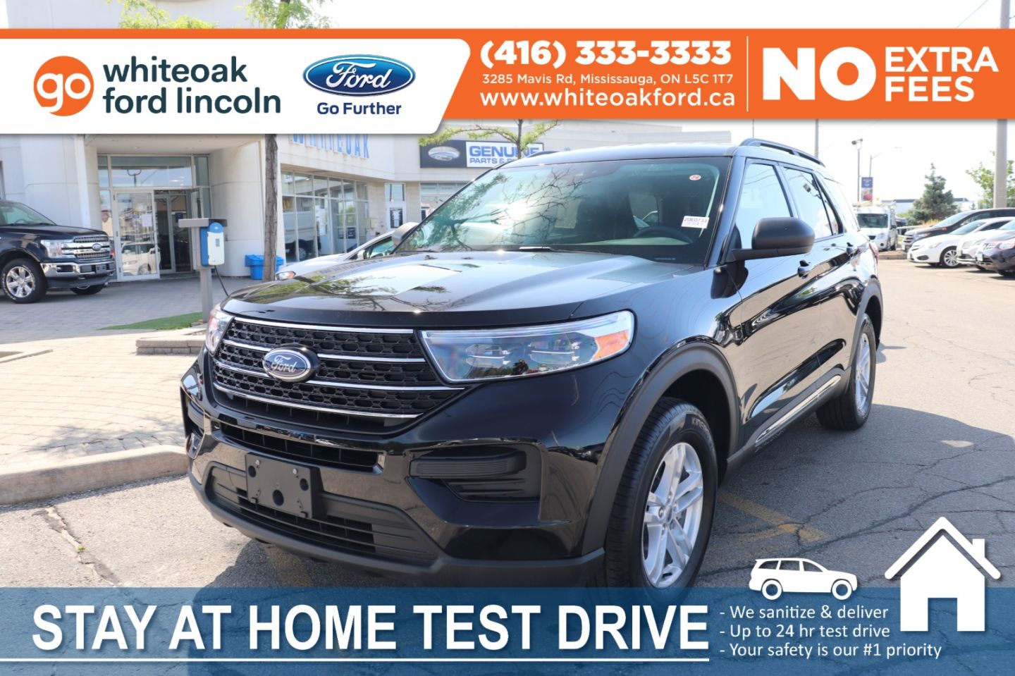 New 2020 Ford Explorer Xlt 20e0733 Mississauga Ontario Go Auto