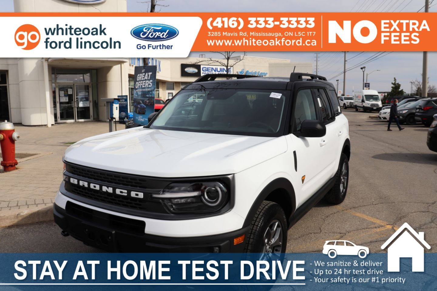 New 2021 Ford Bronco Sport Badlands 21b1248 Mississauga Ontario Go Auto