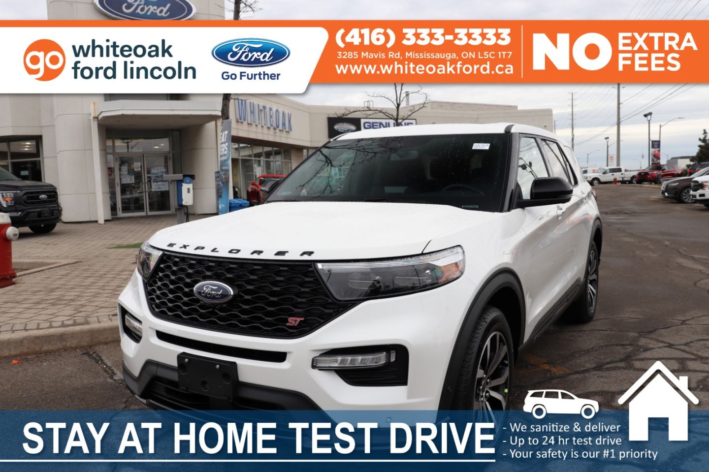 New 21 Ford Explorer St 21e7478 Mississauga Ontario Go Auto