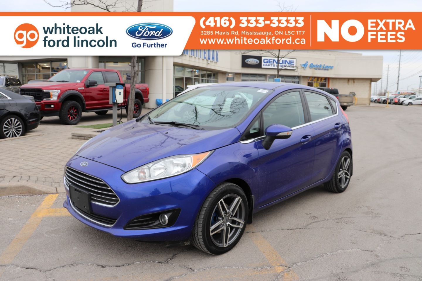 Used 2015 Ford Fiesta Titanium P9804 Mississauga Ontario Go Auto