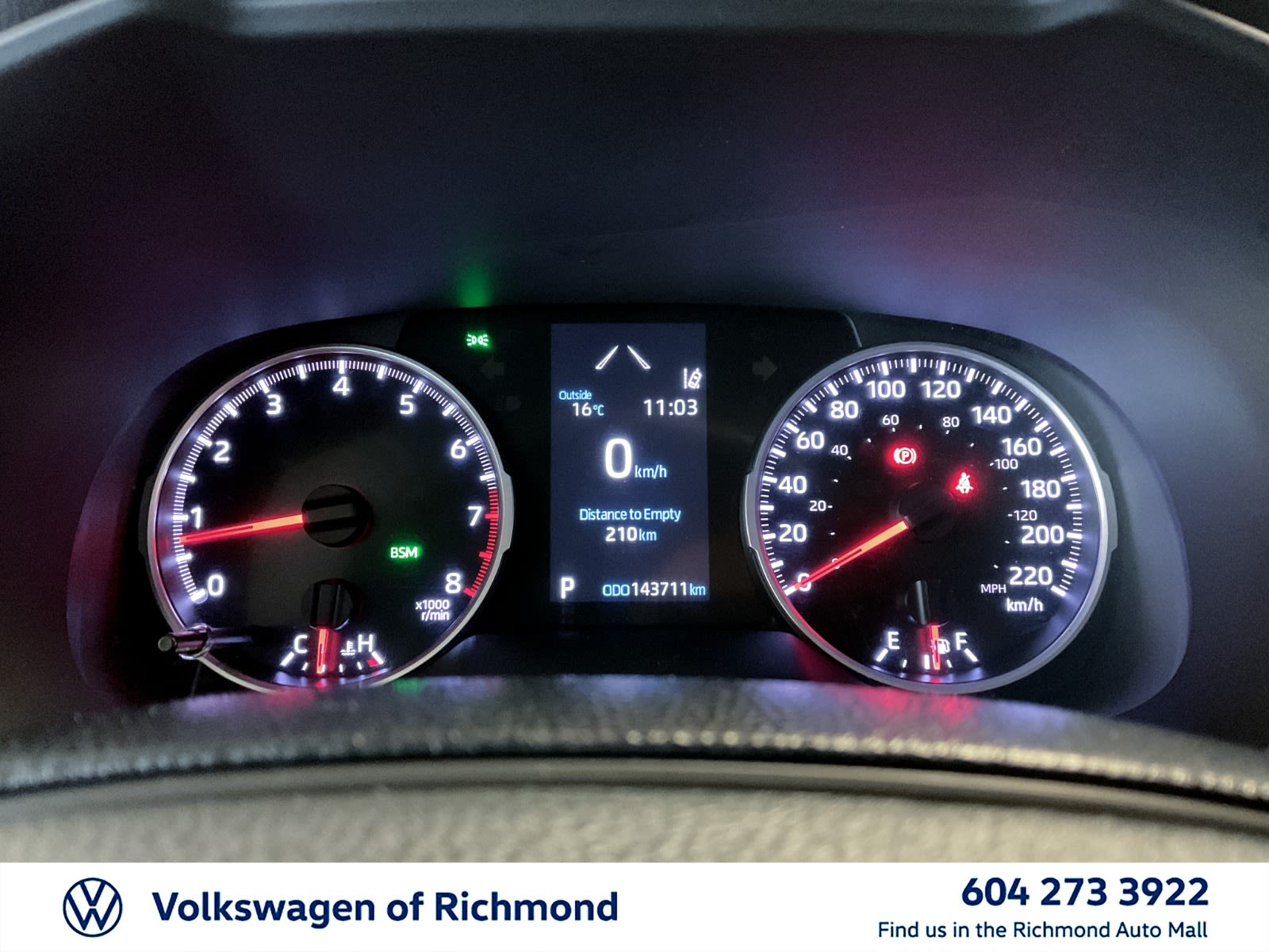 2019 Toyota RAV4 LE, 温哥华, 全款车