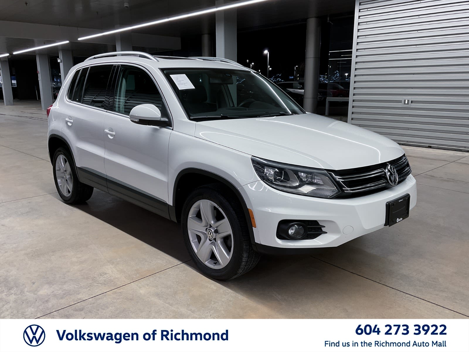 2016 Volkswagen Tiguan Comfortline, Vancouver, Cash