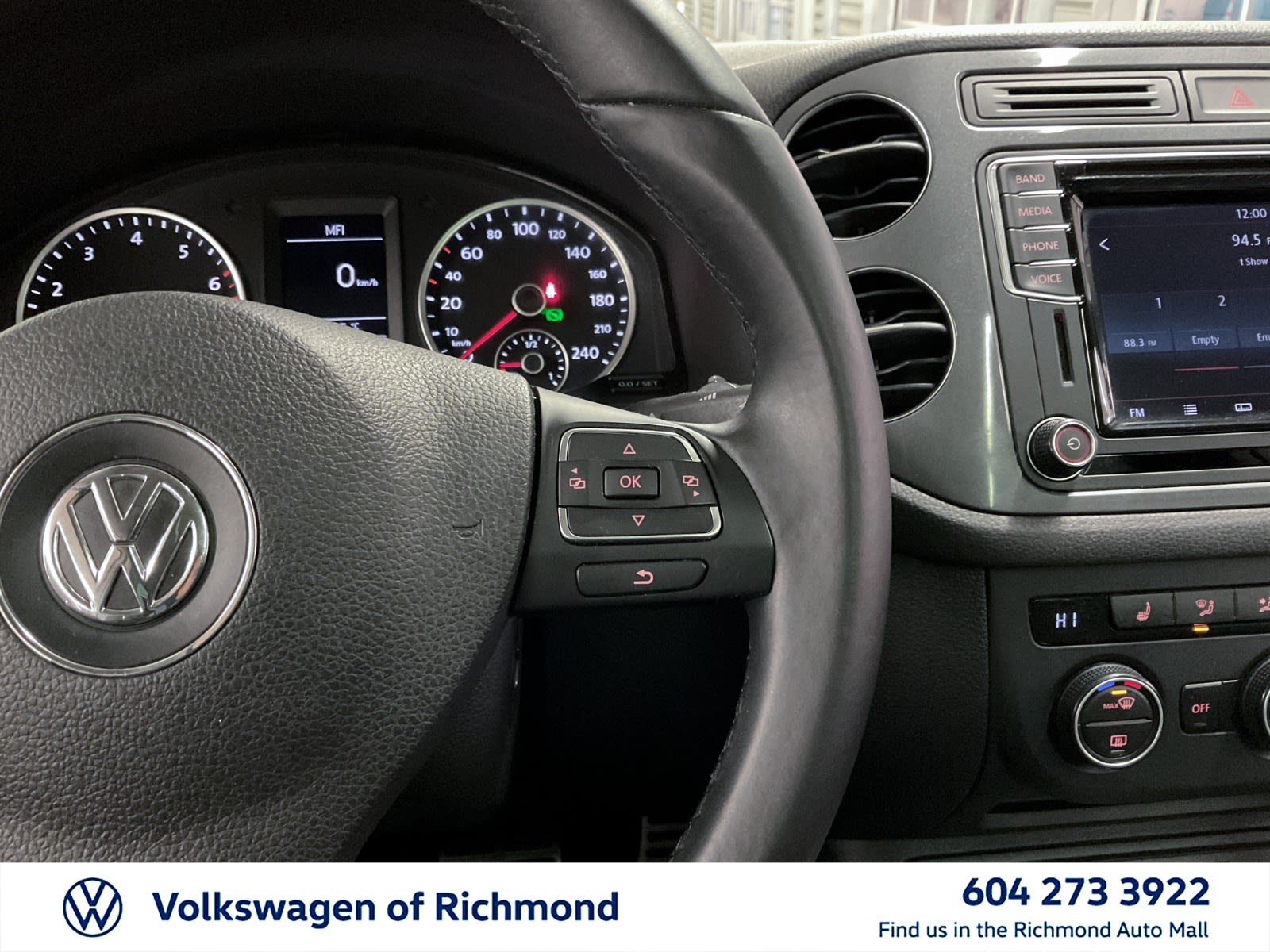 2016 Volkswagen Tiguan Comfortline, Vancouver, Cash