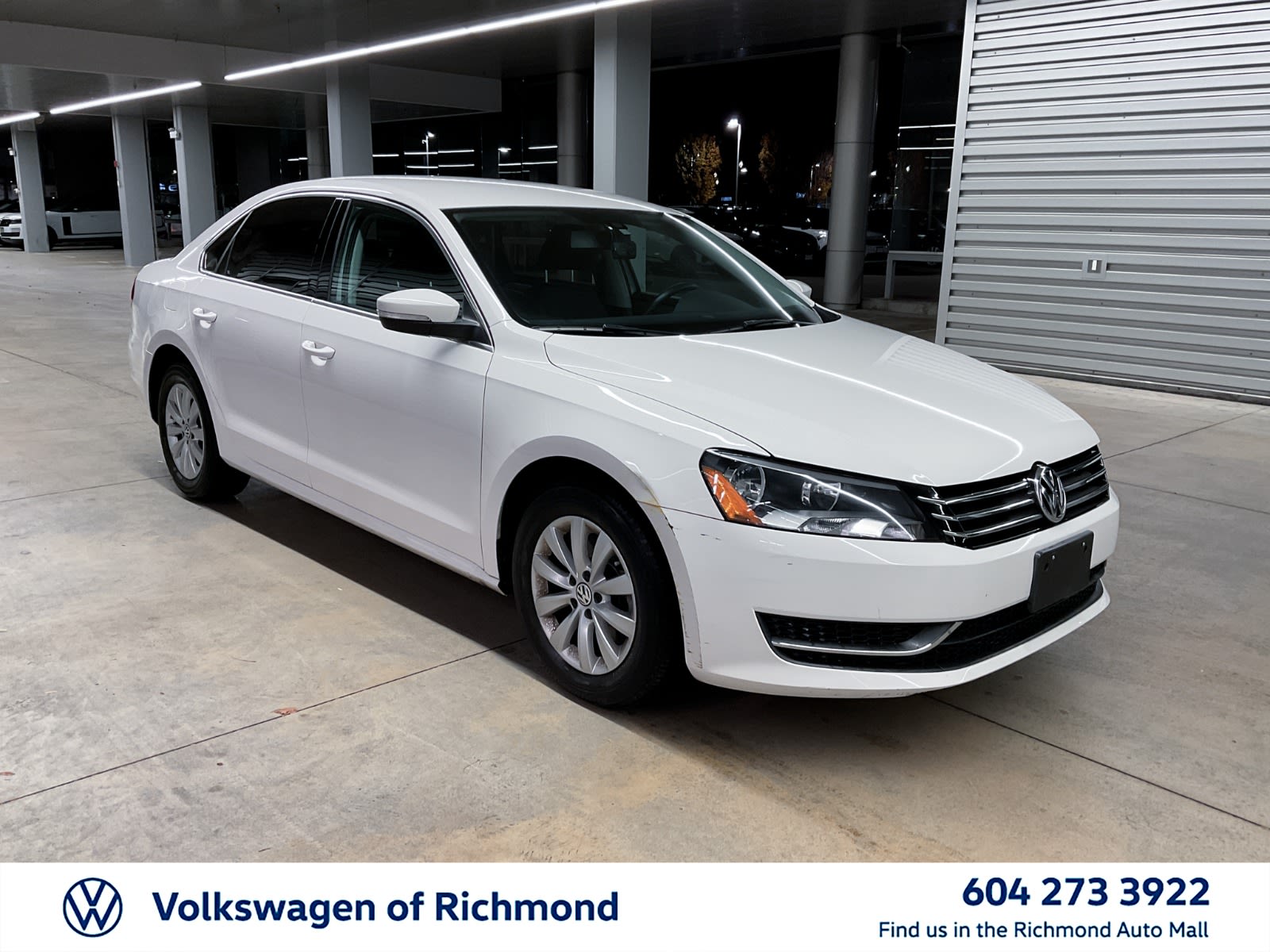 2015 Volkswagen Passat Trendline, Vancouver, Cash