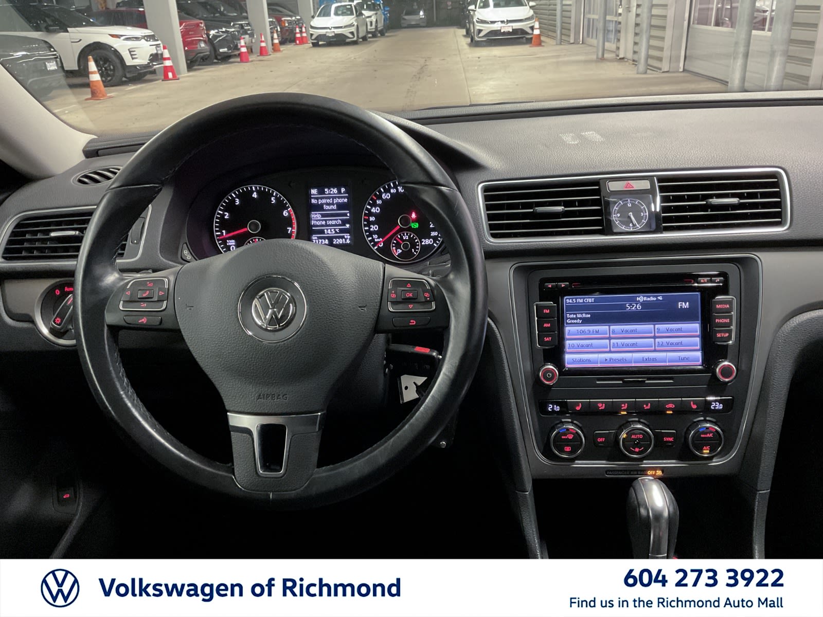 2015 Volkswagen Passat Trendline, Vancouver, Cash