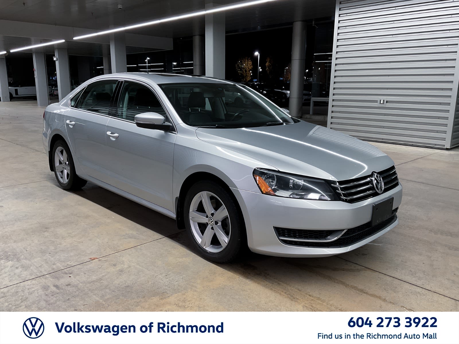 2015 Volkswagen Passat Comfortline, Vancouver, Cash