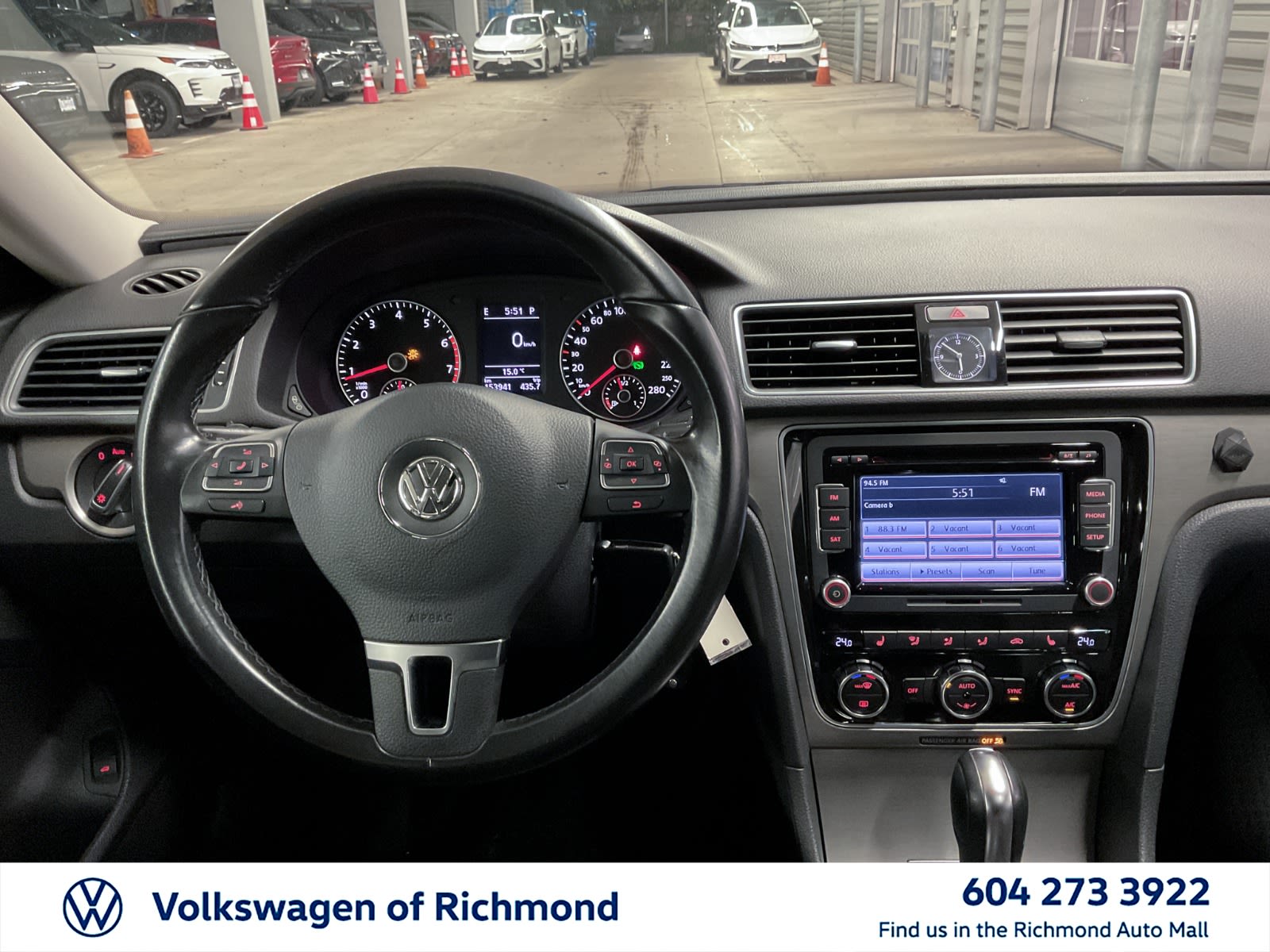 2015 Volkswagen Passat Comfortline, Vancouver, Cash