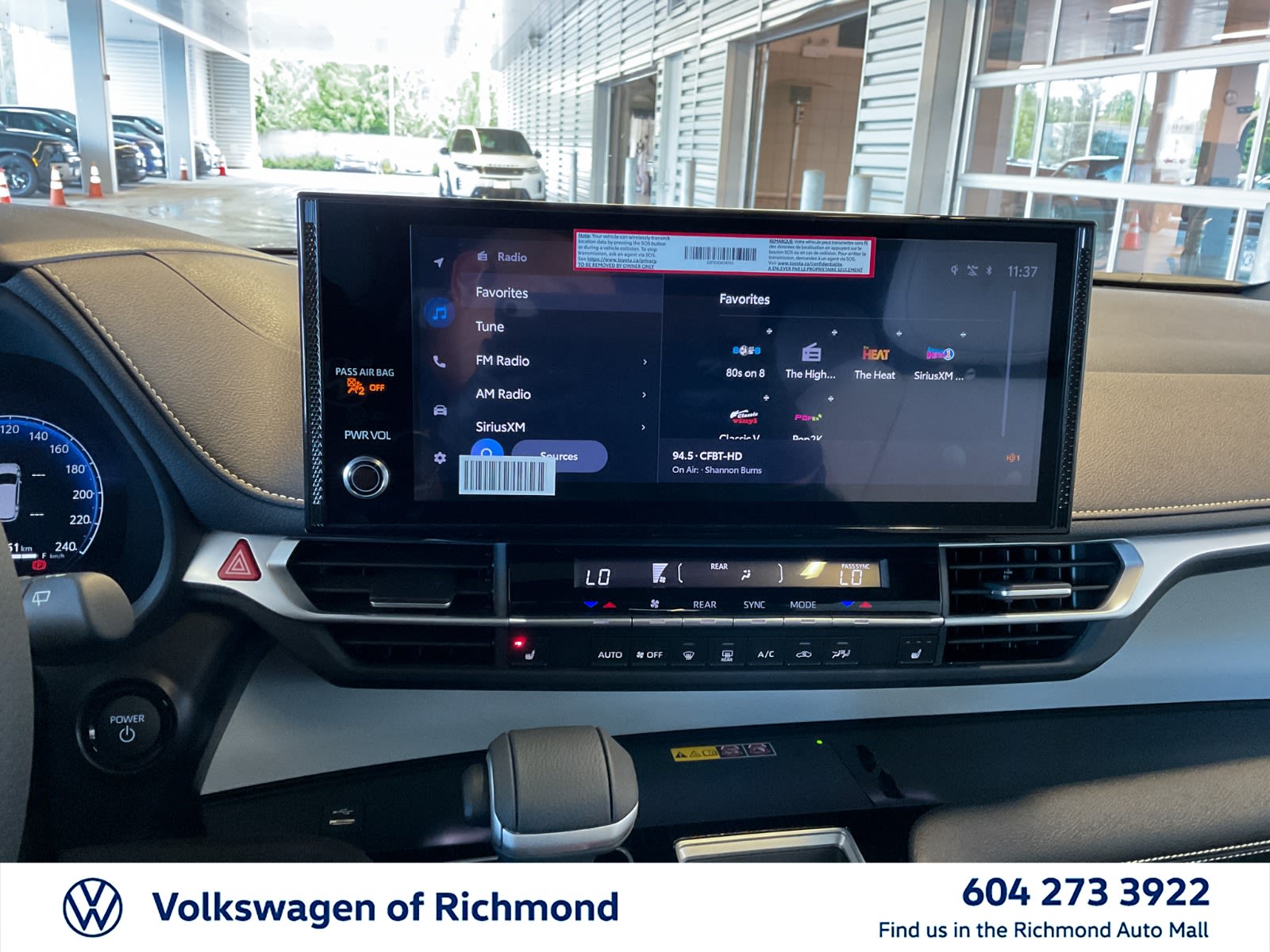 2025 Toyota Sienna XSE, Vancouver, Cash