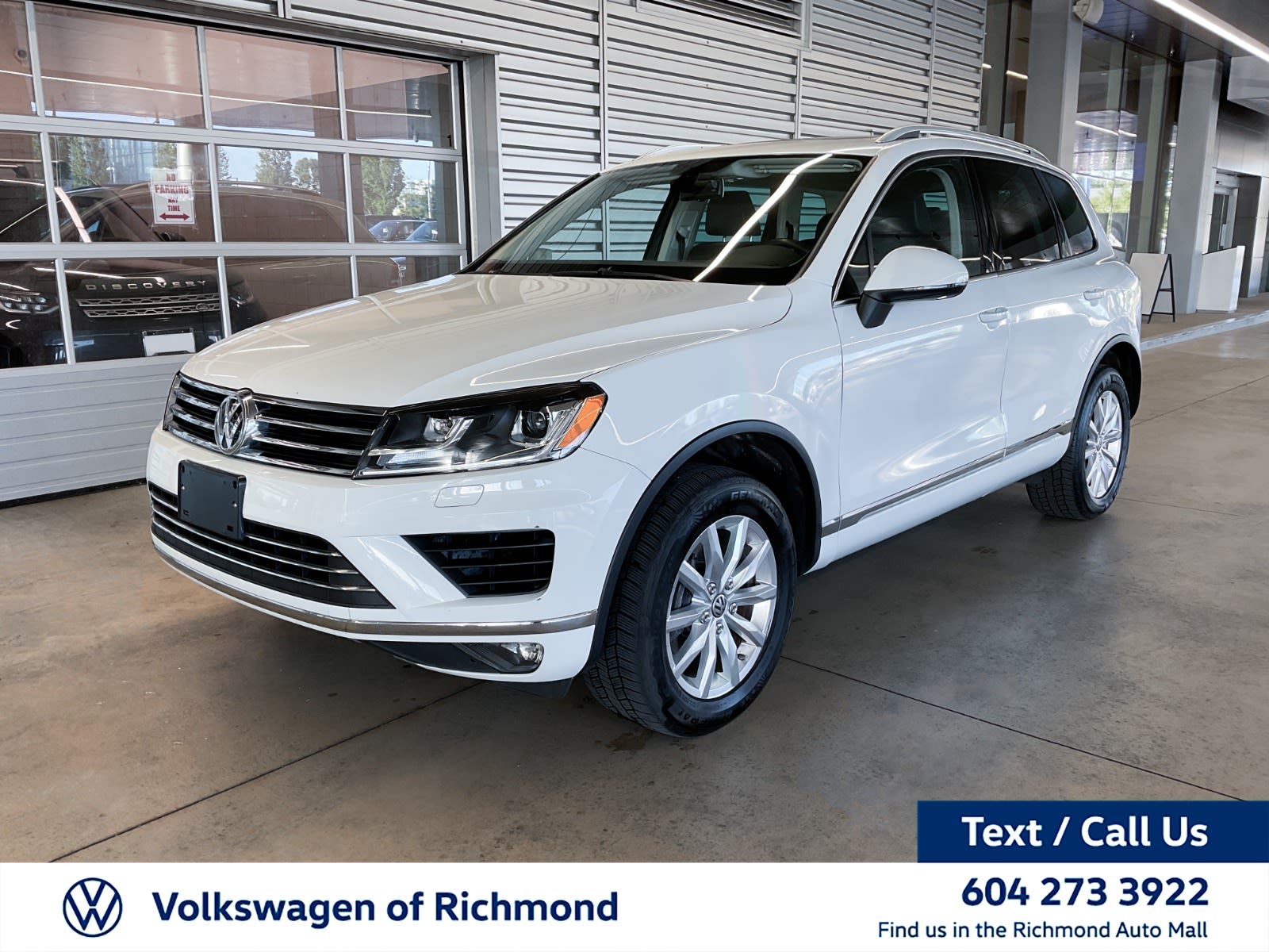 2016 Volkswagen Touareg Sportline, Vancouver, Cash