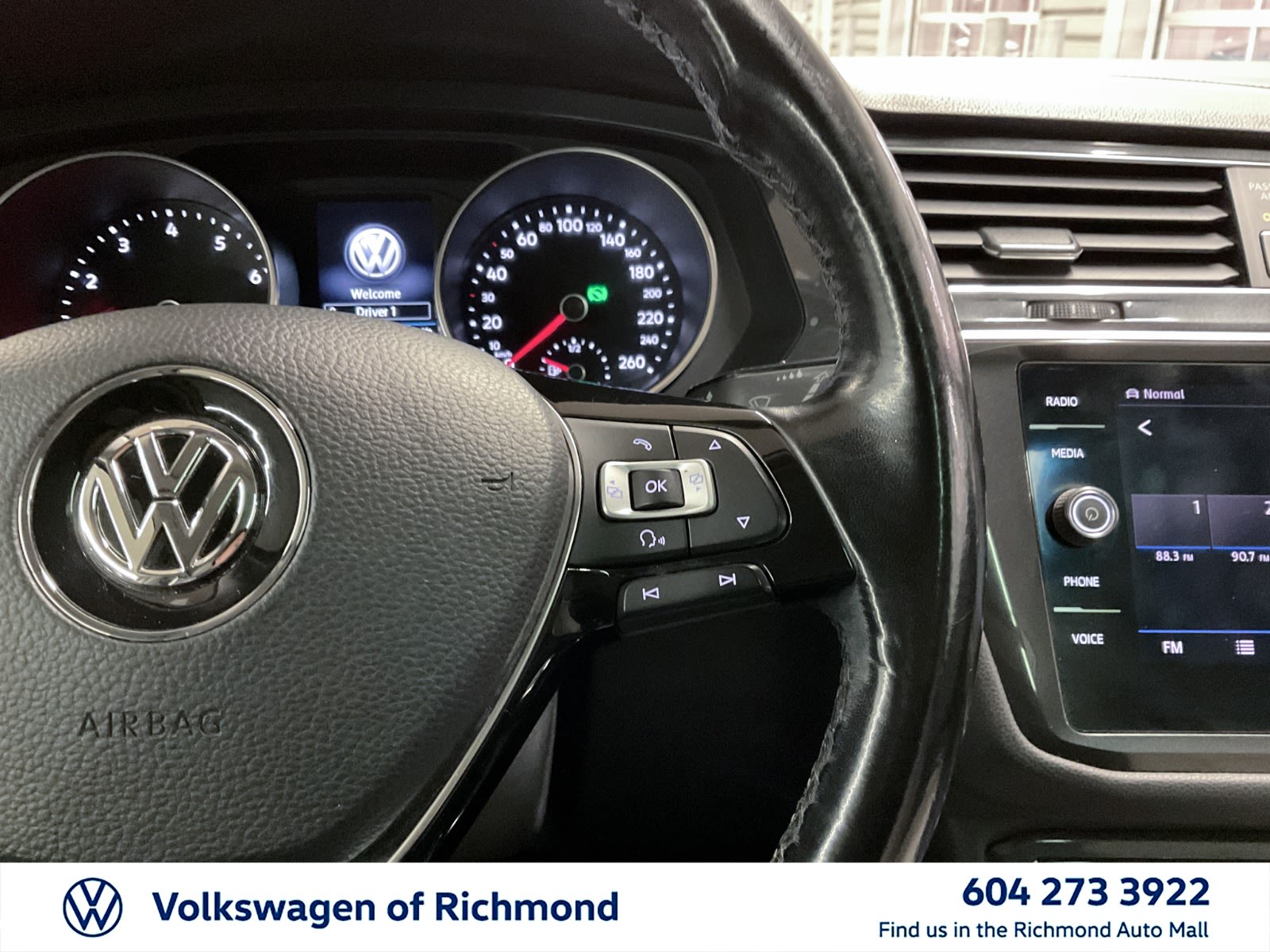 2018 Volkswagen Tiguan Comfortline, Vancouver, Cash