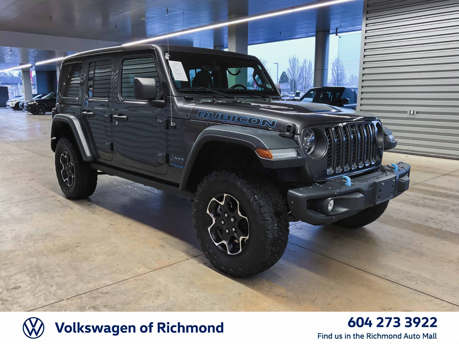 2021 Jeep Wrangler 4xe Unlimited Rubicon, 温哥华, 全款车