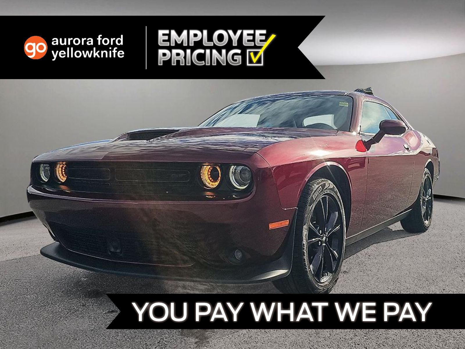 2020 Dodge Challenger Coupe All-Wheel Drive 8-Speed Automatic