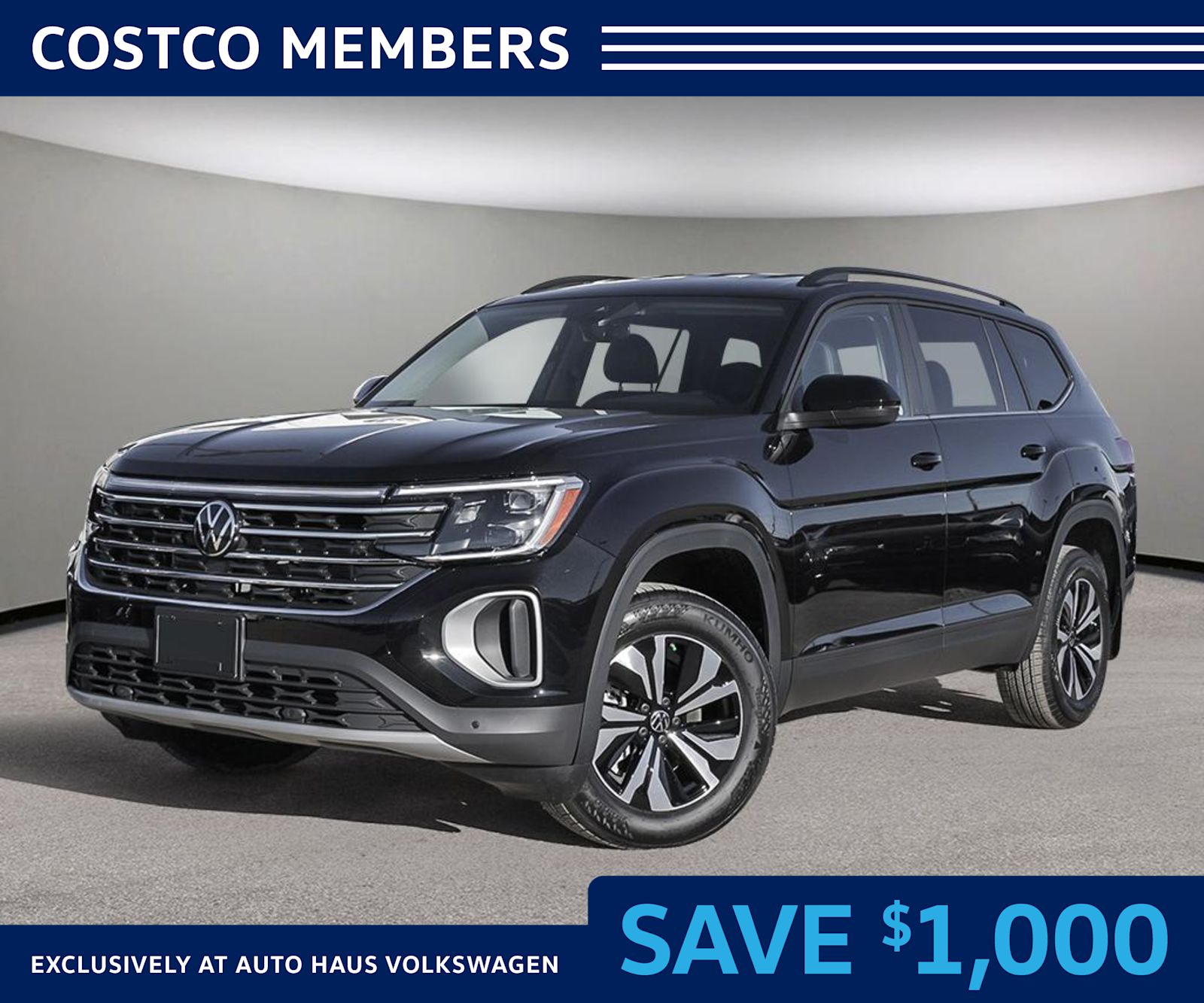 2026 Volkswagen Atlas Comfortline 4Motion SUV / Crossover 8-Speed Automatic