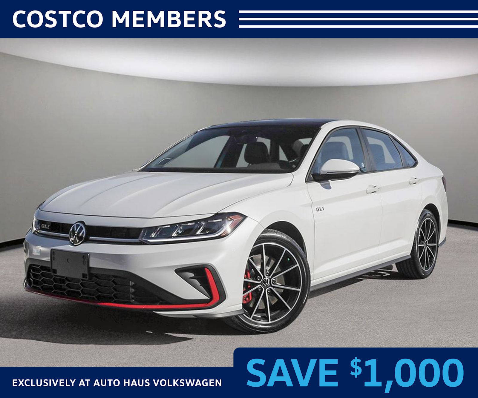 2026 Volkswagen Jetta GLI Autobahn FWD Sedan Front-Wheel Drive 7-Speed Automatic