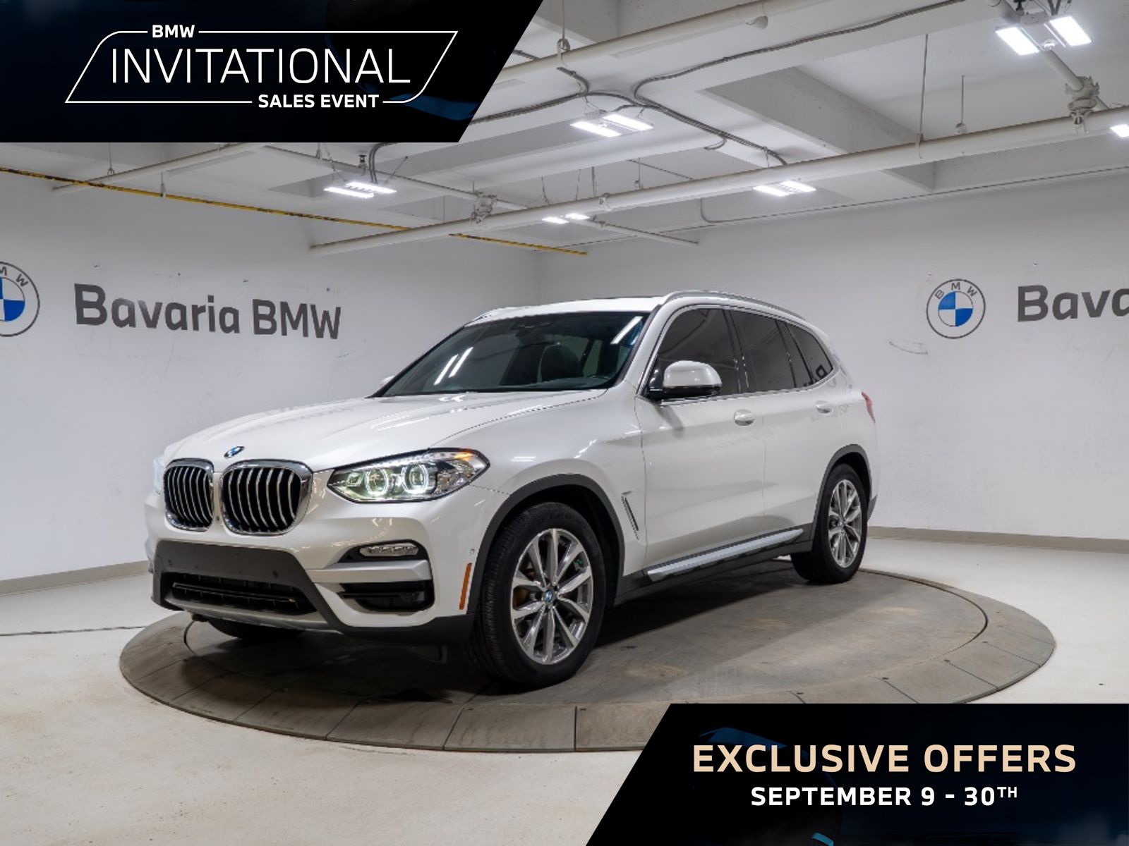 2019 BMW X3 xDrive30i AWD