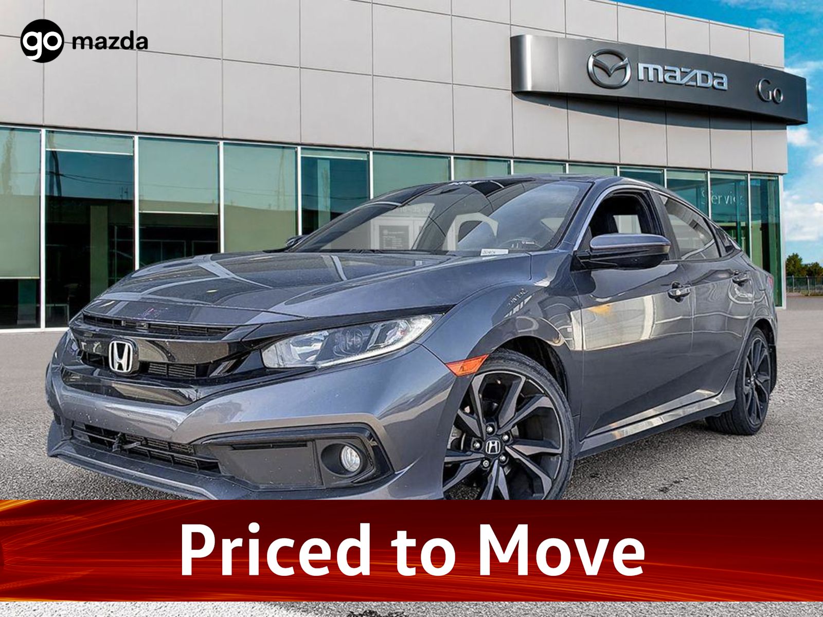  2020 Honda Civic Sedan Front-Wheel Drive Continuously Variable Transmission