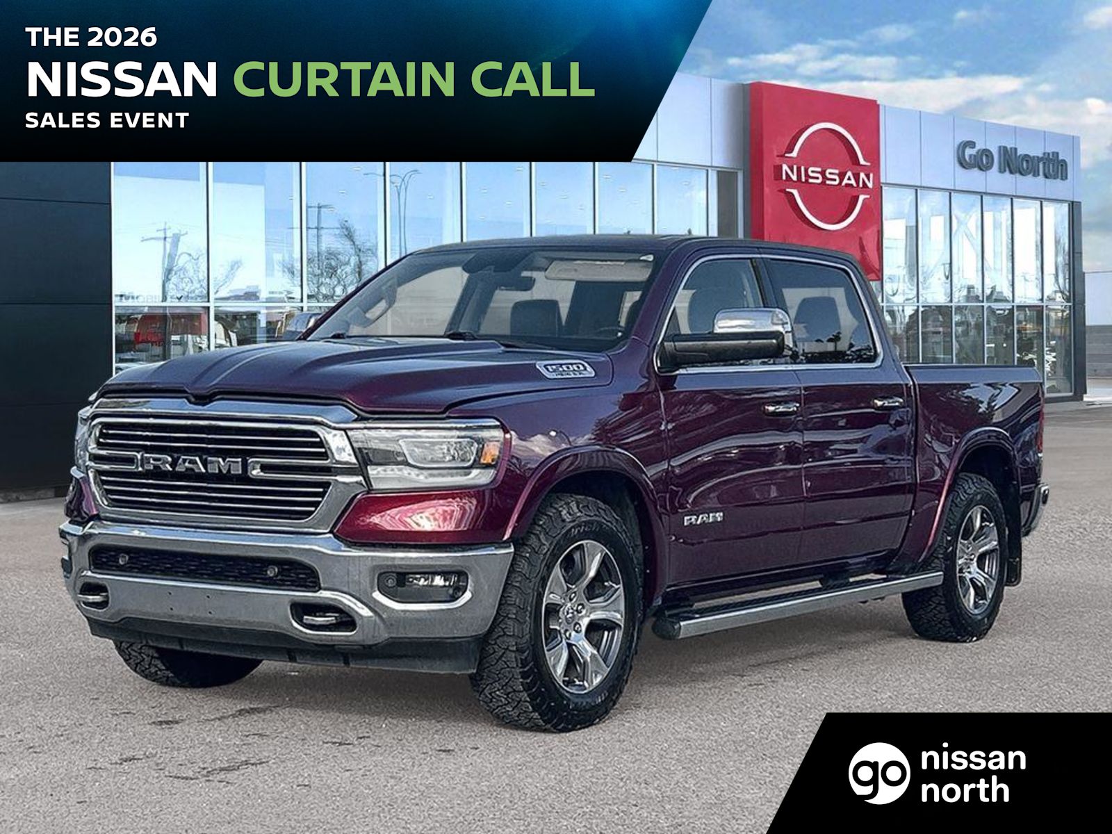 2019 RAM 1500 Pickup Truck Four-Wheel Drive 8-Speed Automatic